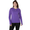 Road Seamless Laufshirt Damen-lila