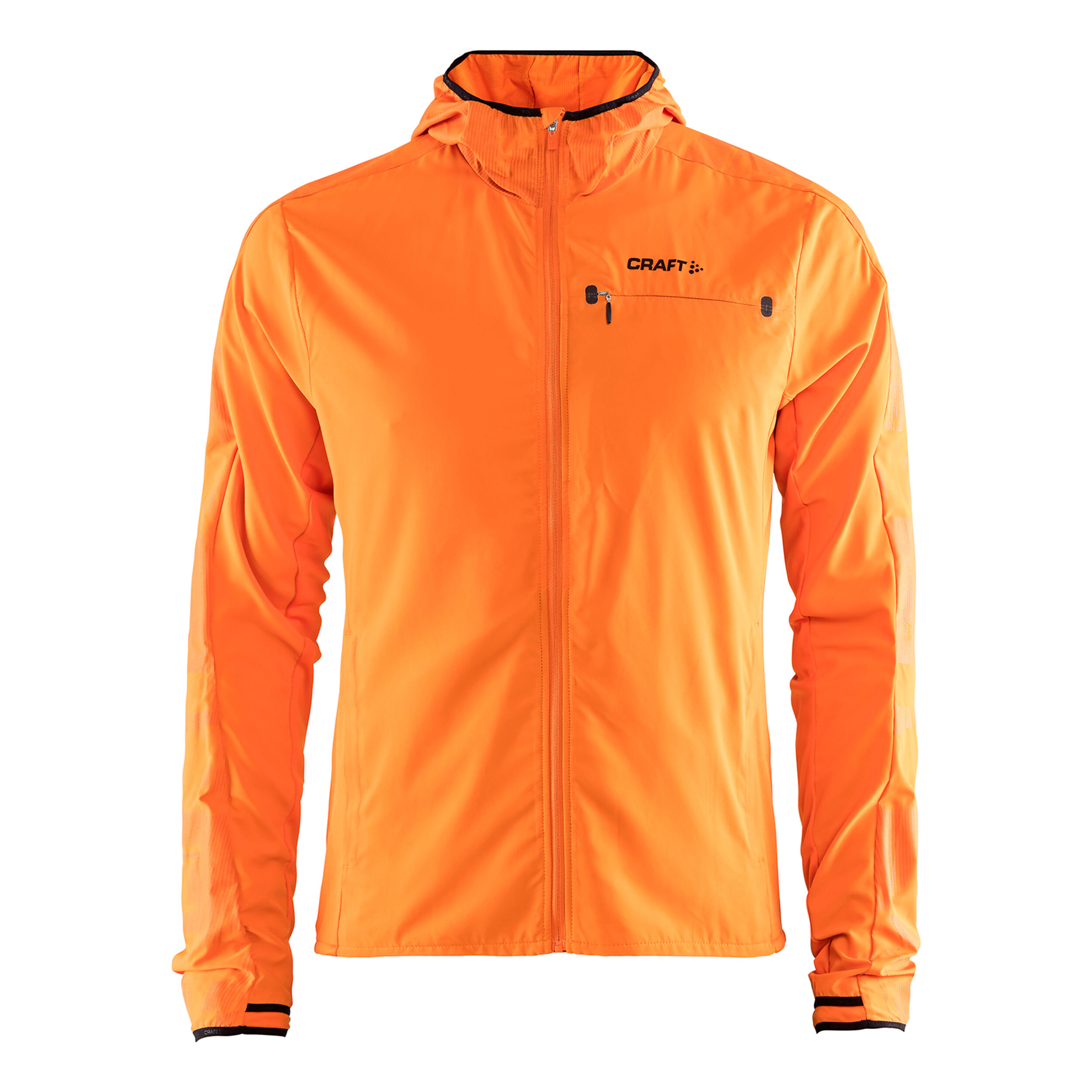 Urban run hood jacket top