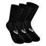 Crew Sportsocken 3er Pack-Schwarz,Weiß