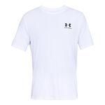 Under Armour Bekleidung Under Armour Sportstyle Left Chest T-Shirt Herren-Weiß,Schwarz