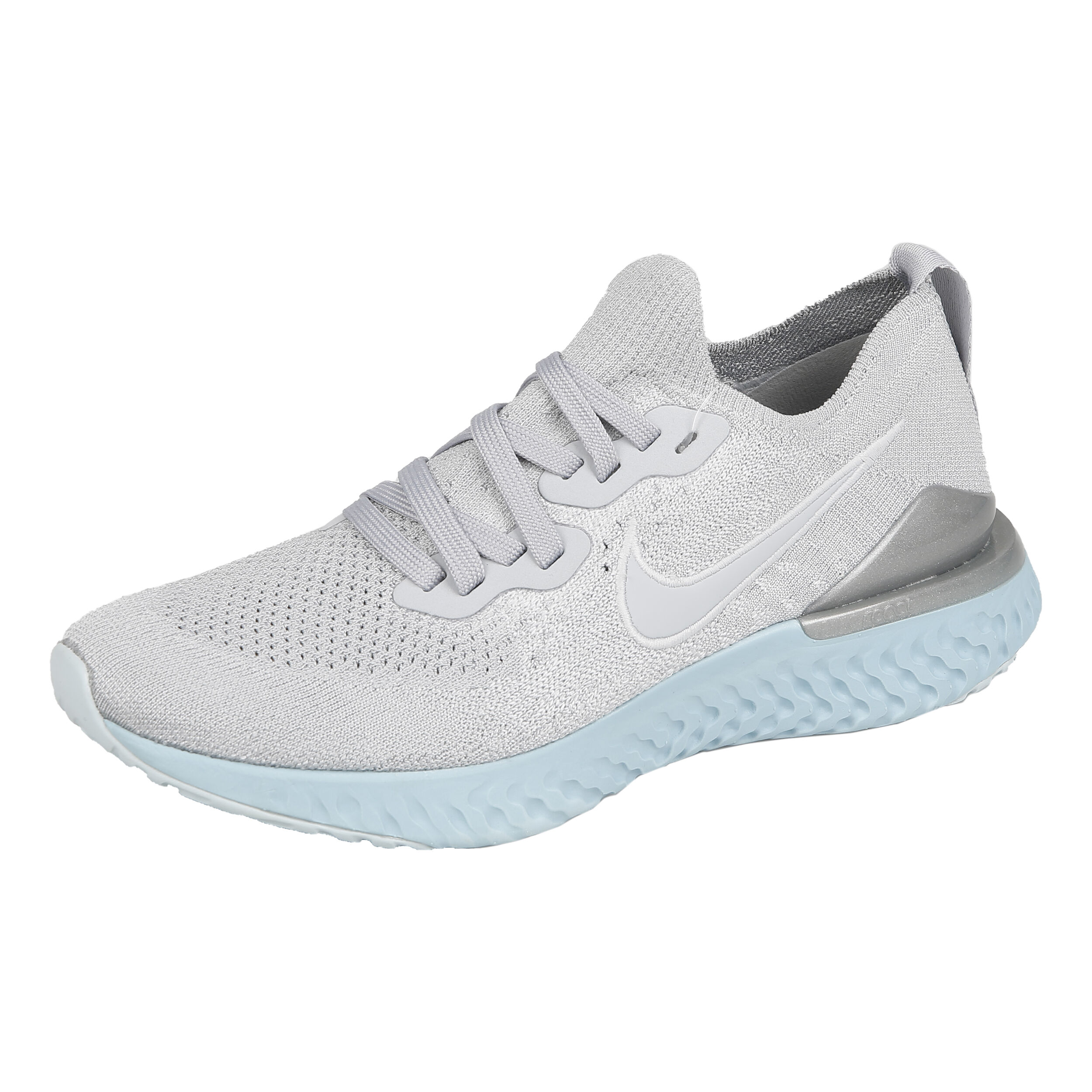 Nike Epic React Flyknit 2 Neutralschuh Damen Hellgrau Hellblau online kaufen Running Point AT