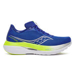 Saucony Laufschuhe Saucony Endorphin Trainer Wettkampfschuh Herren-blau, zitronengelb