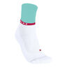 RU4 Endurance Compression Laufsocken Damen-Wei&szlig;,T&uuml;rkis