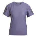 adidas Bekleidung adidas Own The Run Laufshirt Damen-Lila
