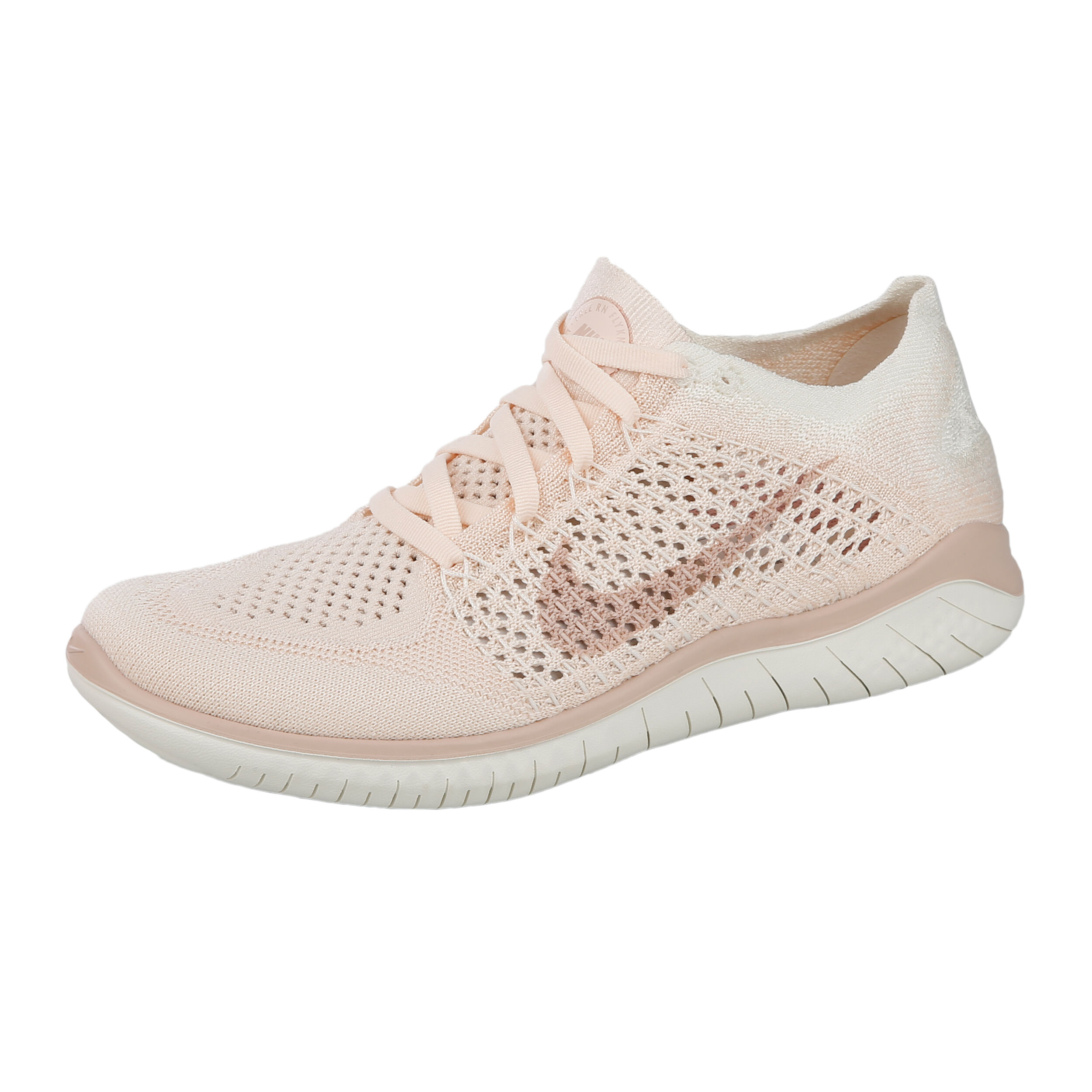 Nike Free Run Flyknit 2018 Natural Running Schuh Damen Creme Rosa online kaufen Running Point AT