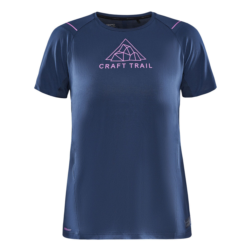 Craft Pro Hypervent Laufshirt Damen - Blau, Größe XS