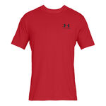 Under Armour Bekleidung Under Armour Sportstyle Left Chest T-Shirt Herren-Rot,Schwarz