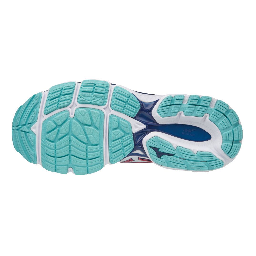 Mizuno Wave Inspire 14 Stabilitatsschuh Damen Rot Dunkelblau online kaufen Running Point AT