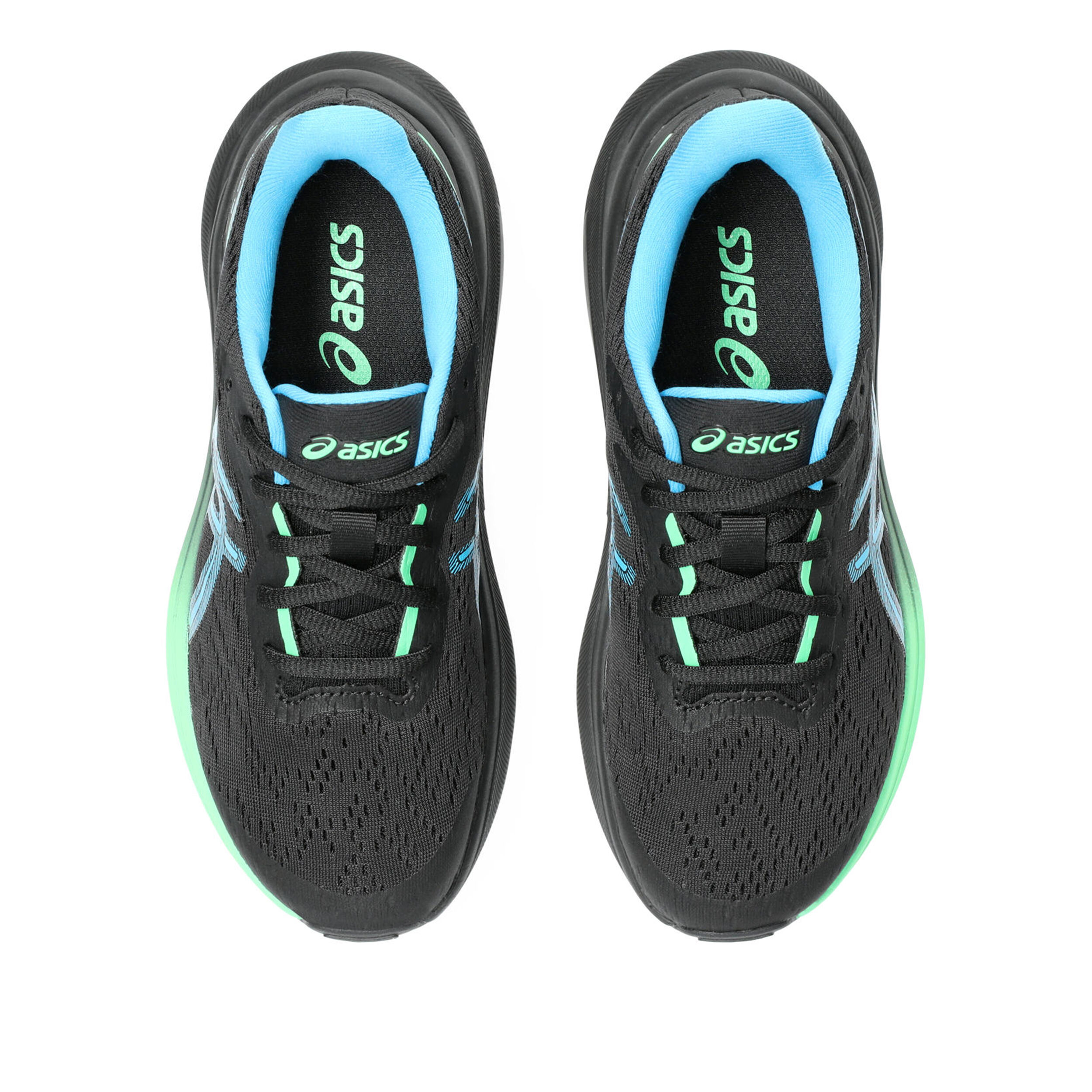 ASICS GT 1000 13 GS Stabilitatsschuh Kinder Schwarz Grun online kaufen Running Point AT