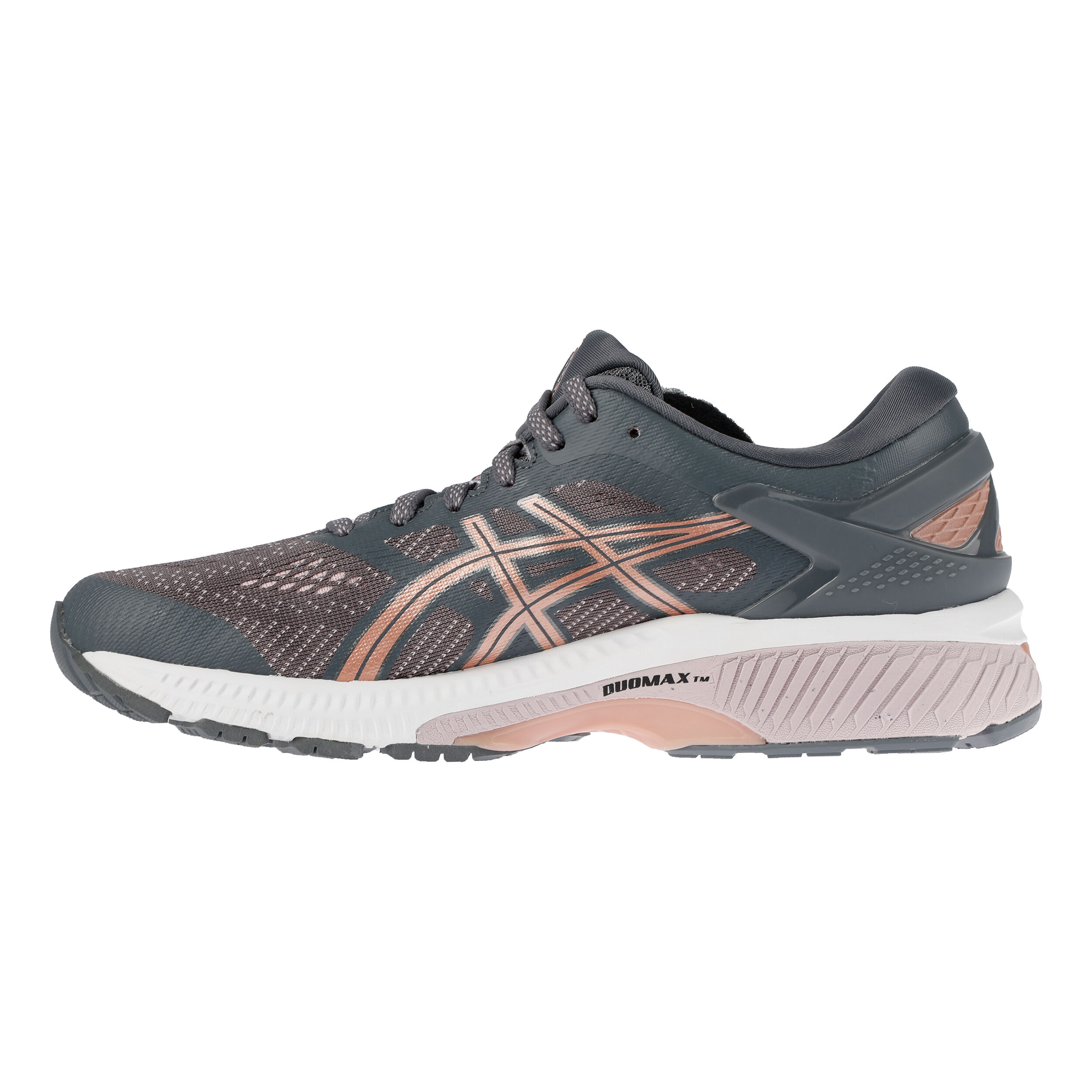 ASICS Gel Kayano 26 Stabilitatsschuh Damen Dunkelgrau Gold online kaufen Running Point AT