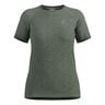Essential Seamless Laufshirt Damen-oliv