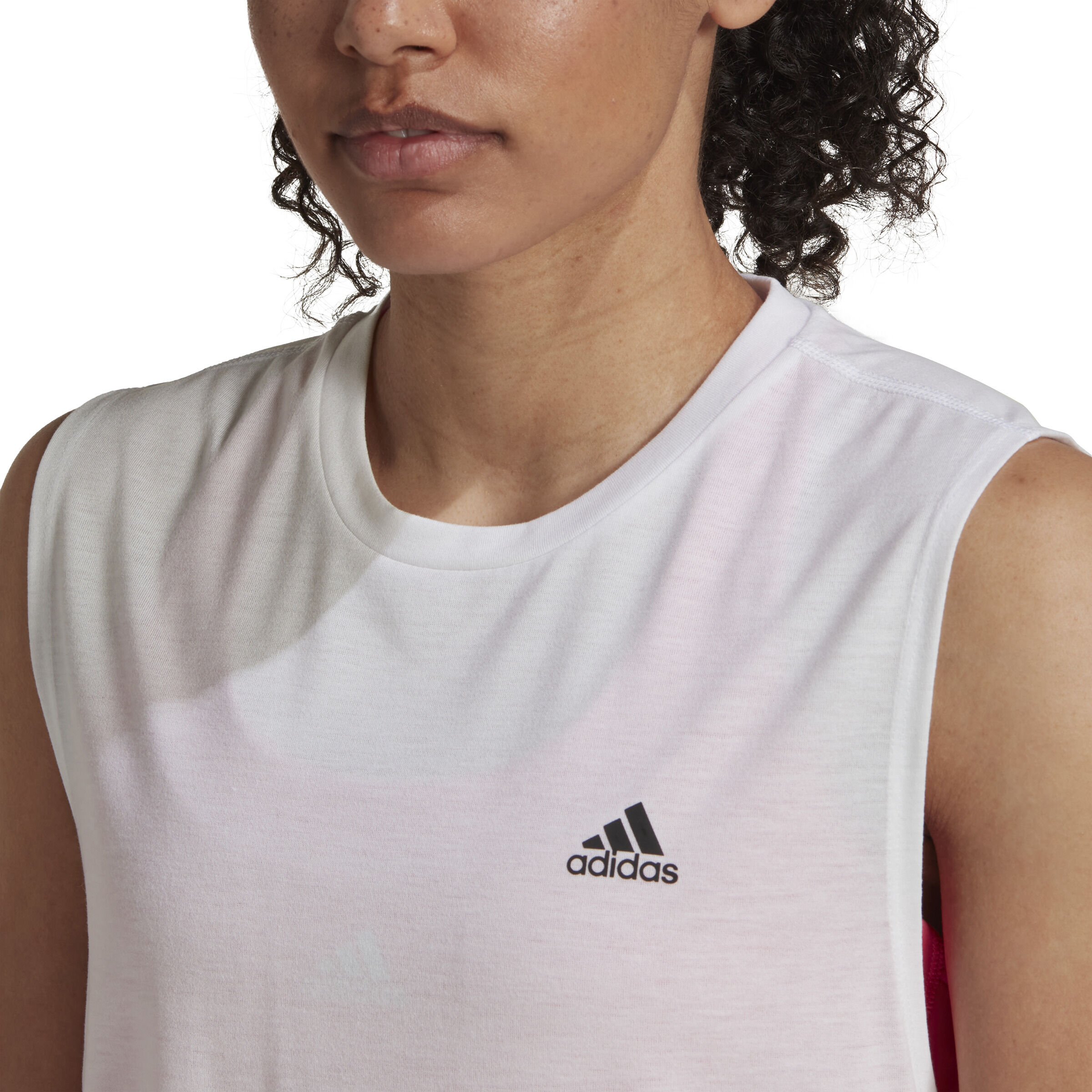 Adidas top weiß damen online
