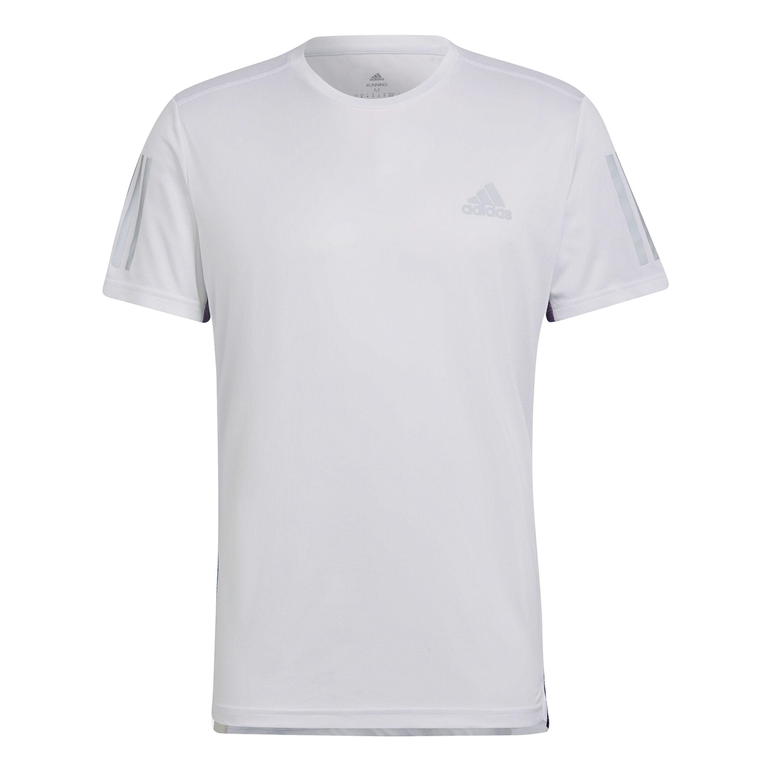 Weißes adidas t shirt herren top