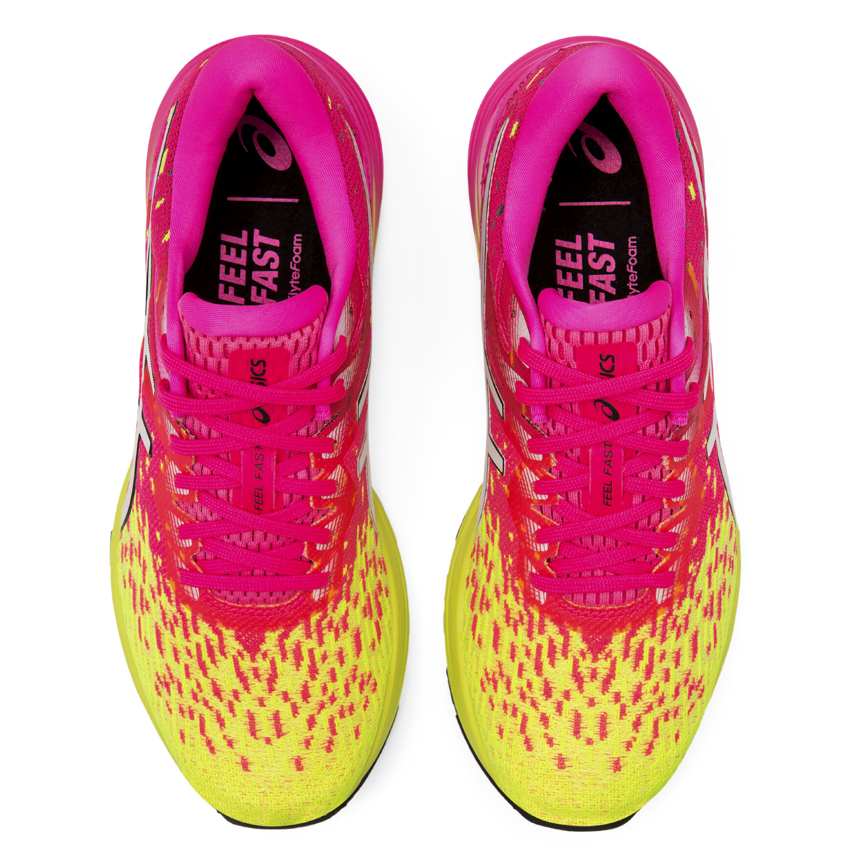 ASICS Dynaflyte 4 Neutralschuh Damen Pink Gelb online kaufen Running Point AT