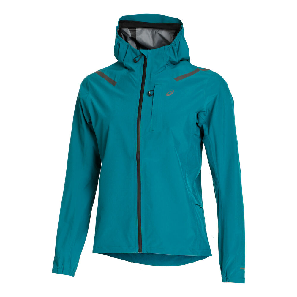 Asics Accelerate Waterproof 2.0 Jacket Laufjacke Damen - Türkis, Größe XS
