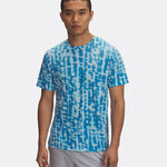 Under Armour Bekleidung Under Armour Launch Printed Laufshirt Herren-Blau,Hellblau