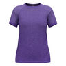 Essential Seamless Laufshirt Damen-Lila