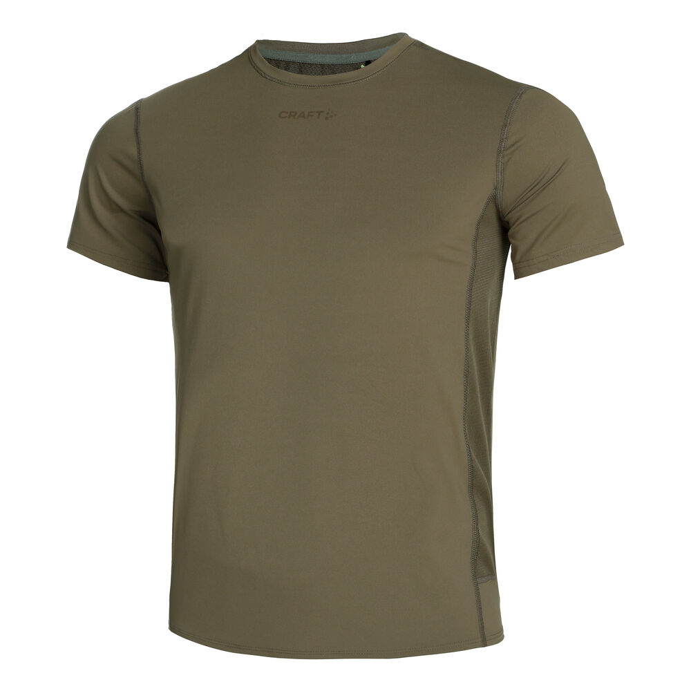 Craft ADV Essence Laufshirt Herren - Oliv, Größe XL
