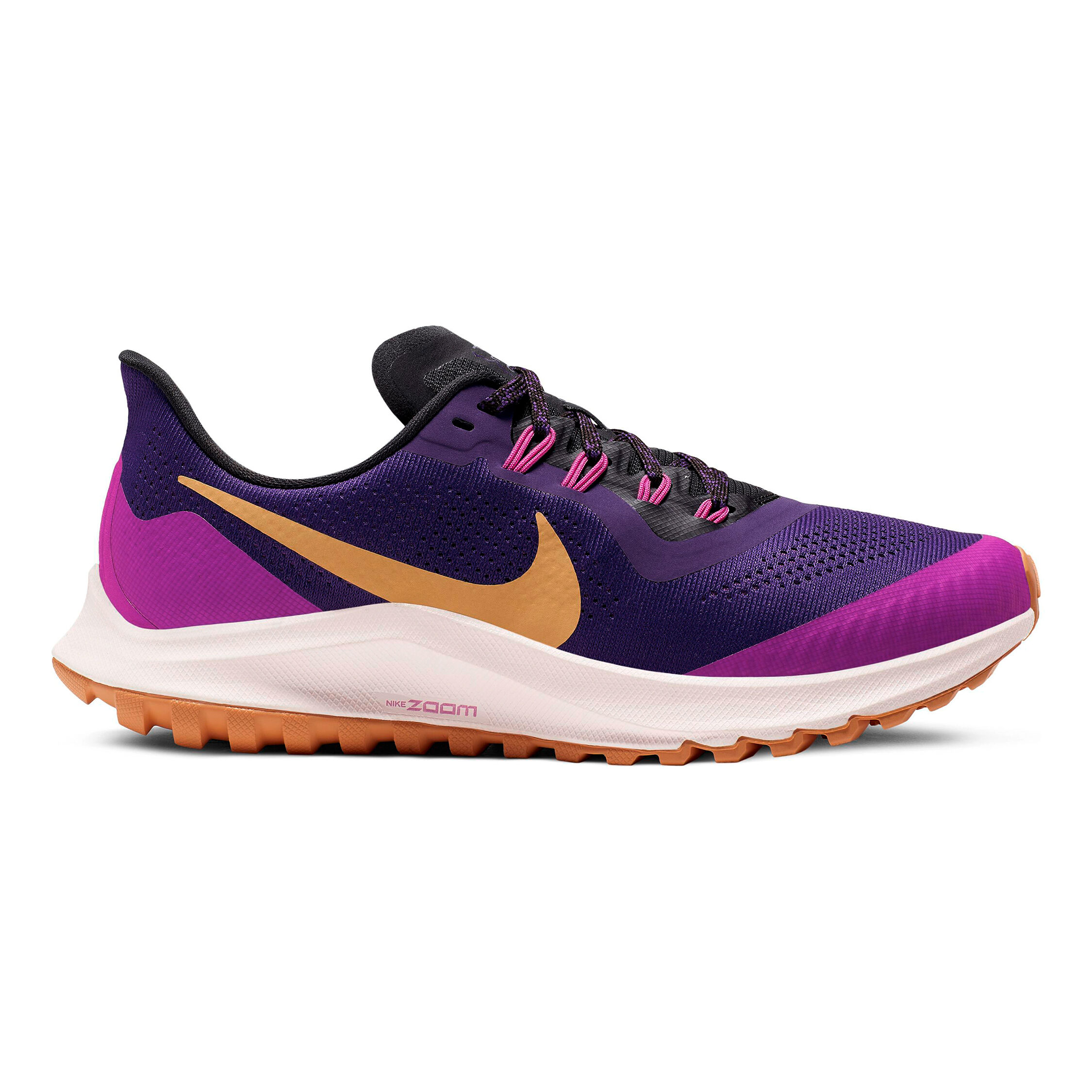 Nike Pegasus Air Zoom 36 Trailschuh Damen Lila Gold online kaufen Running Point AT