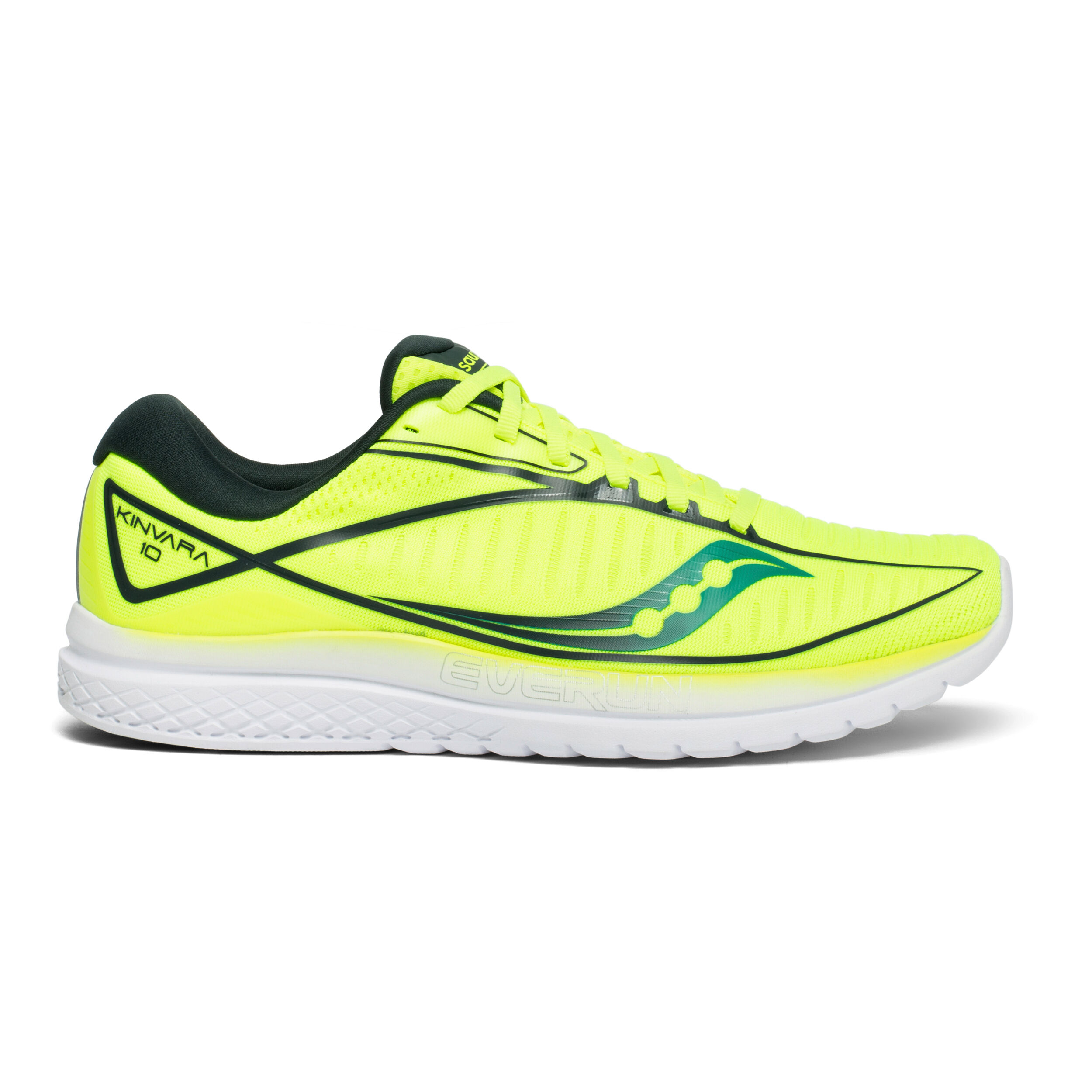 Saucony Kinvara 10 Neutralschuh Herren Neongelb Turkis online kaufen Running Point AT