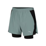 Puma Bekleidung Puma Velocity 2in1 Laufshorts Herren-gr&uuml;n