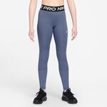 Nike Bekleidung Nike Pro Tight Mädchen - blaugrau, schwarz