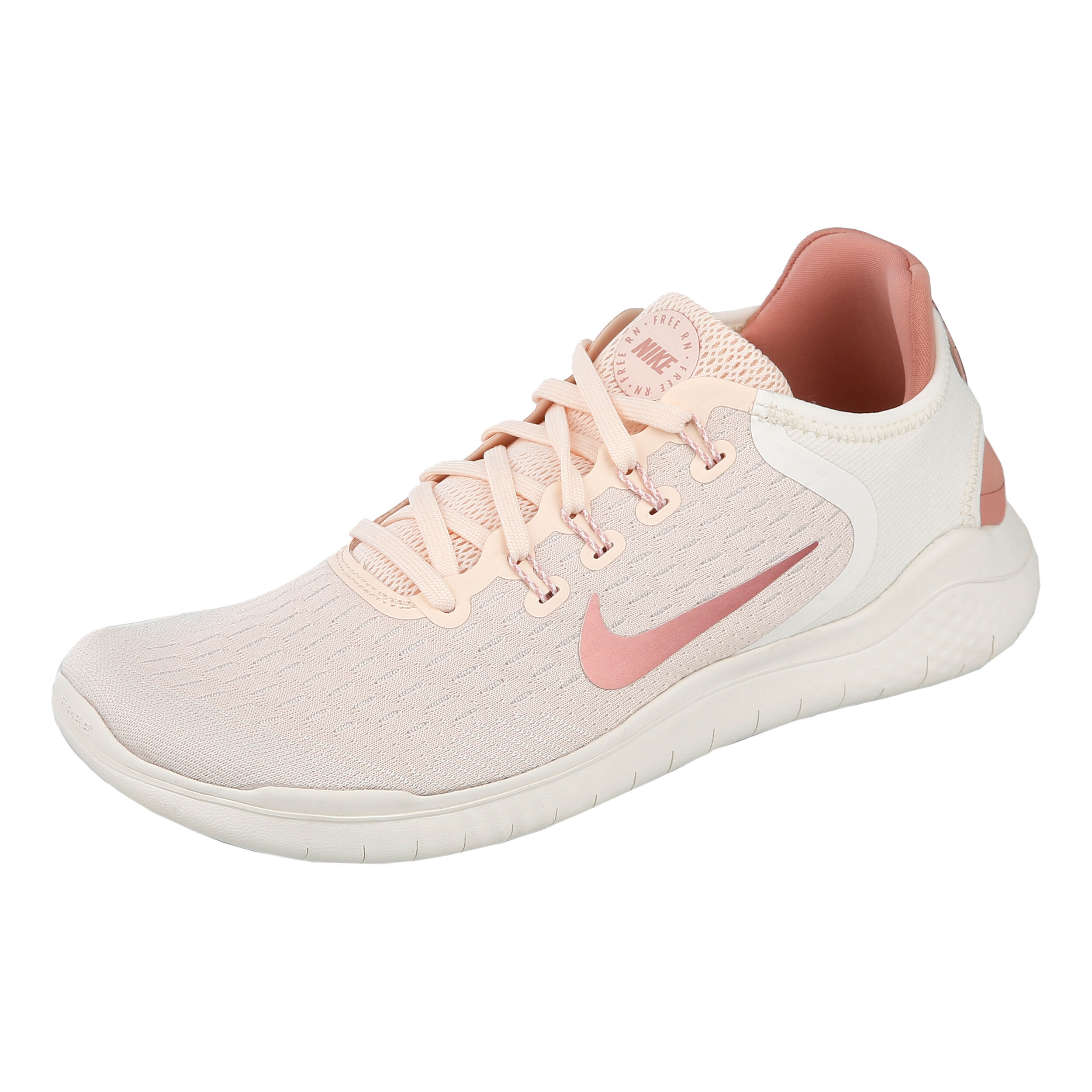 Nike Free Run 2018 Natural Running Schuh Damen Creme Rosa online kaufen Running Point AT