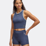 Under Armour Bekleidung Under Armour Run 96 Tank-Top Damen-Dunkelblau,Wei&szlig;