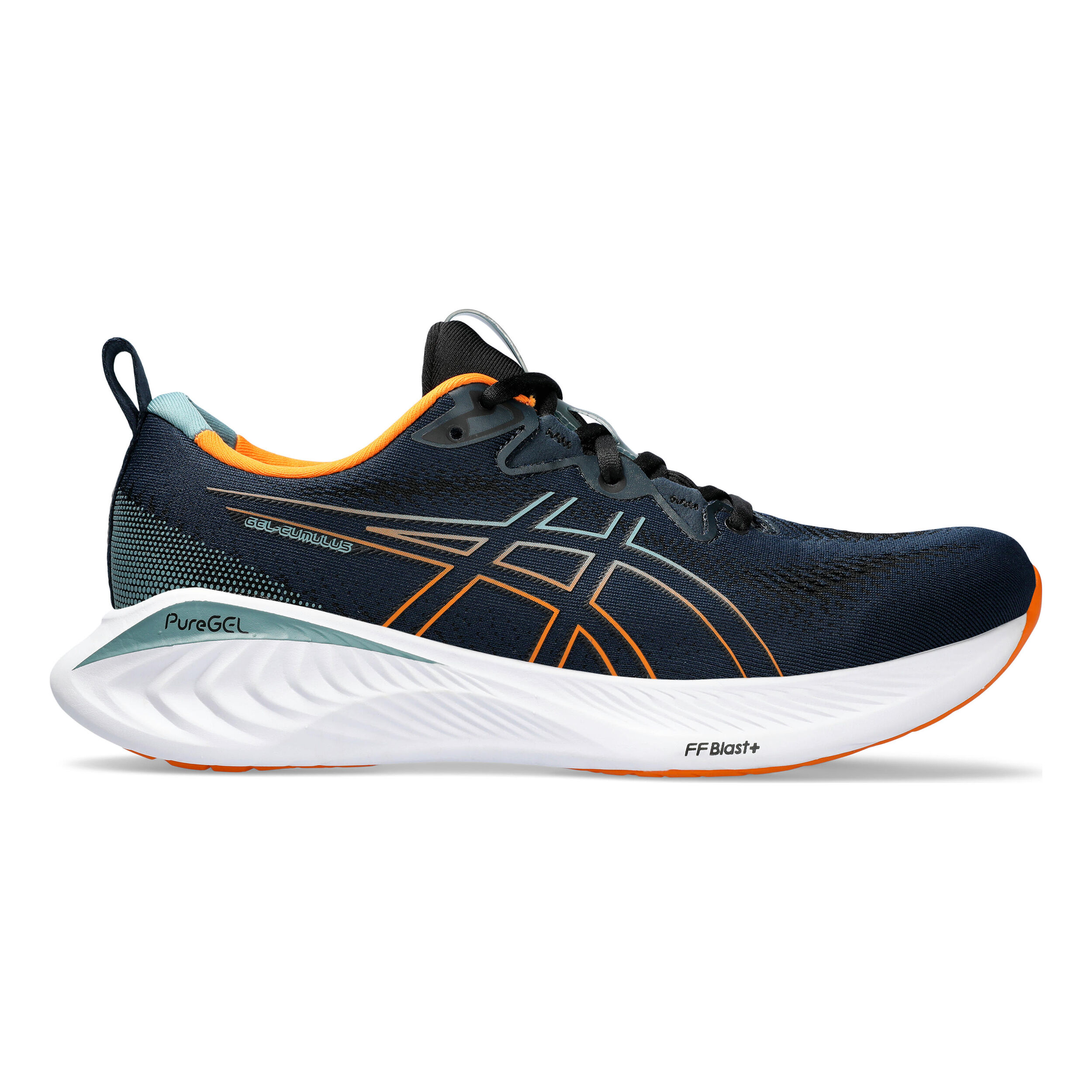 ASICS Gel Cumulus 25 Neutralschuh Herren Petrol Orange online kaufen Running Point AT