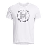 Under Armour Bekleidung Under Armour Run Everywhere Wreath Laufshirt Herren - weiß, grau
