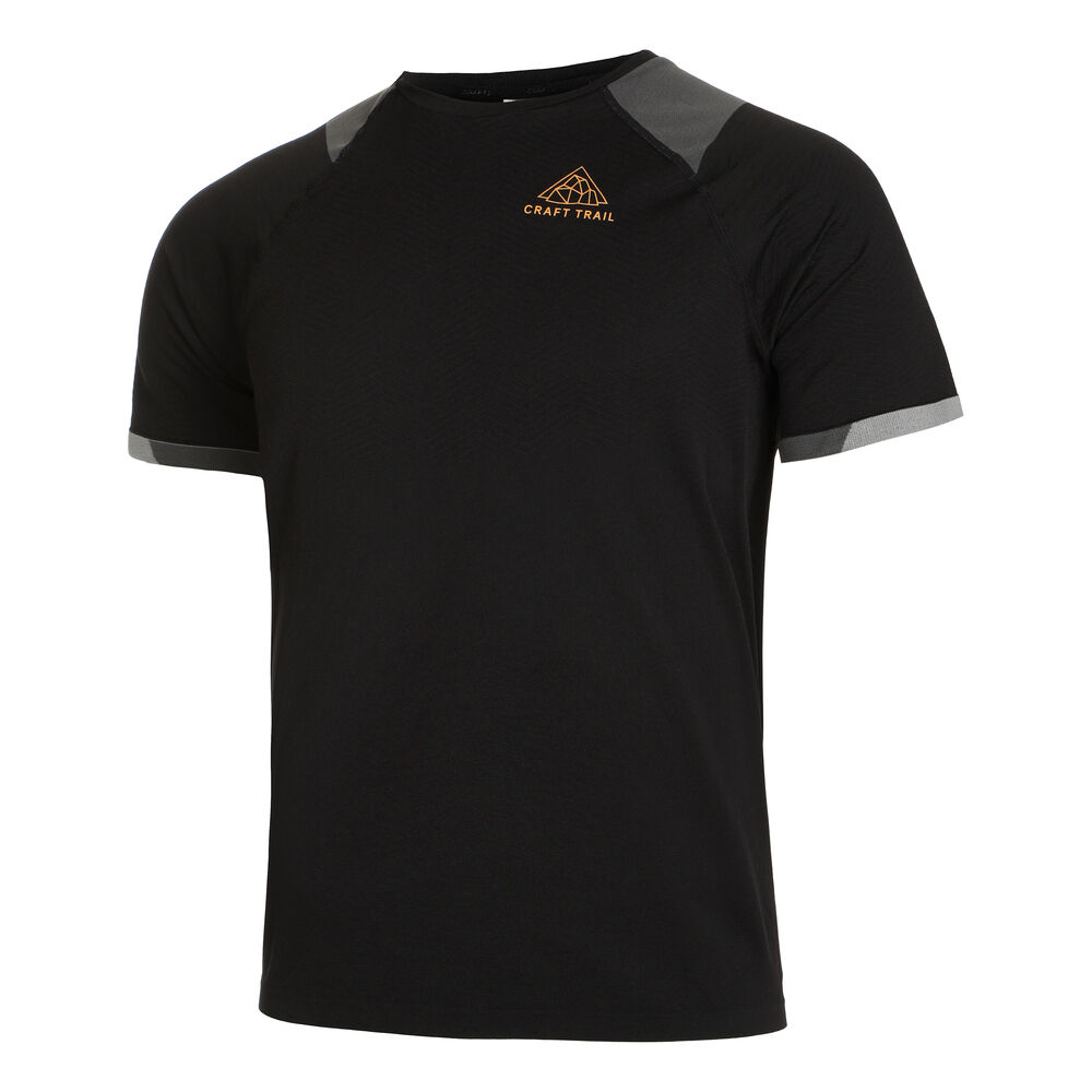 Craft Pro Trail Fuseknit Laufshirt Herren - Schwarz, Größe M