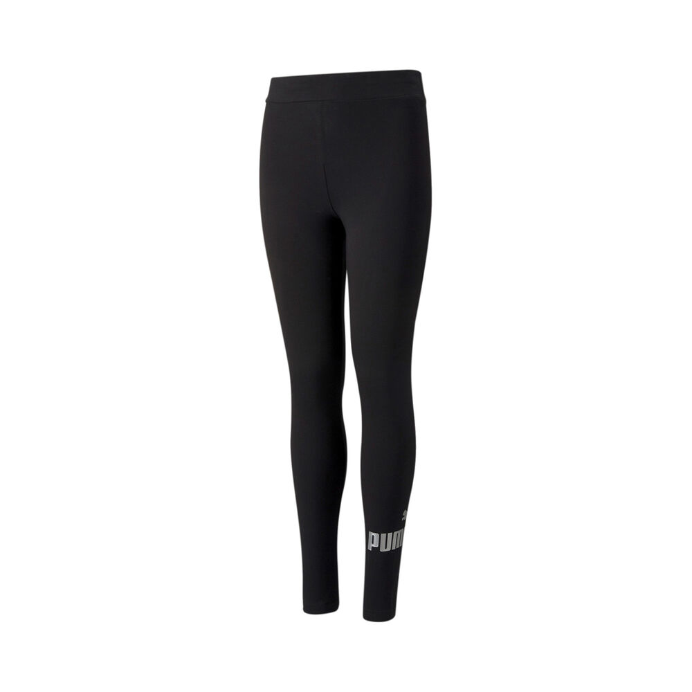 Puma Essential + Logo Tight Kinder - Schwarz, Größe XXL