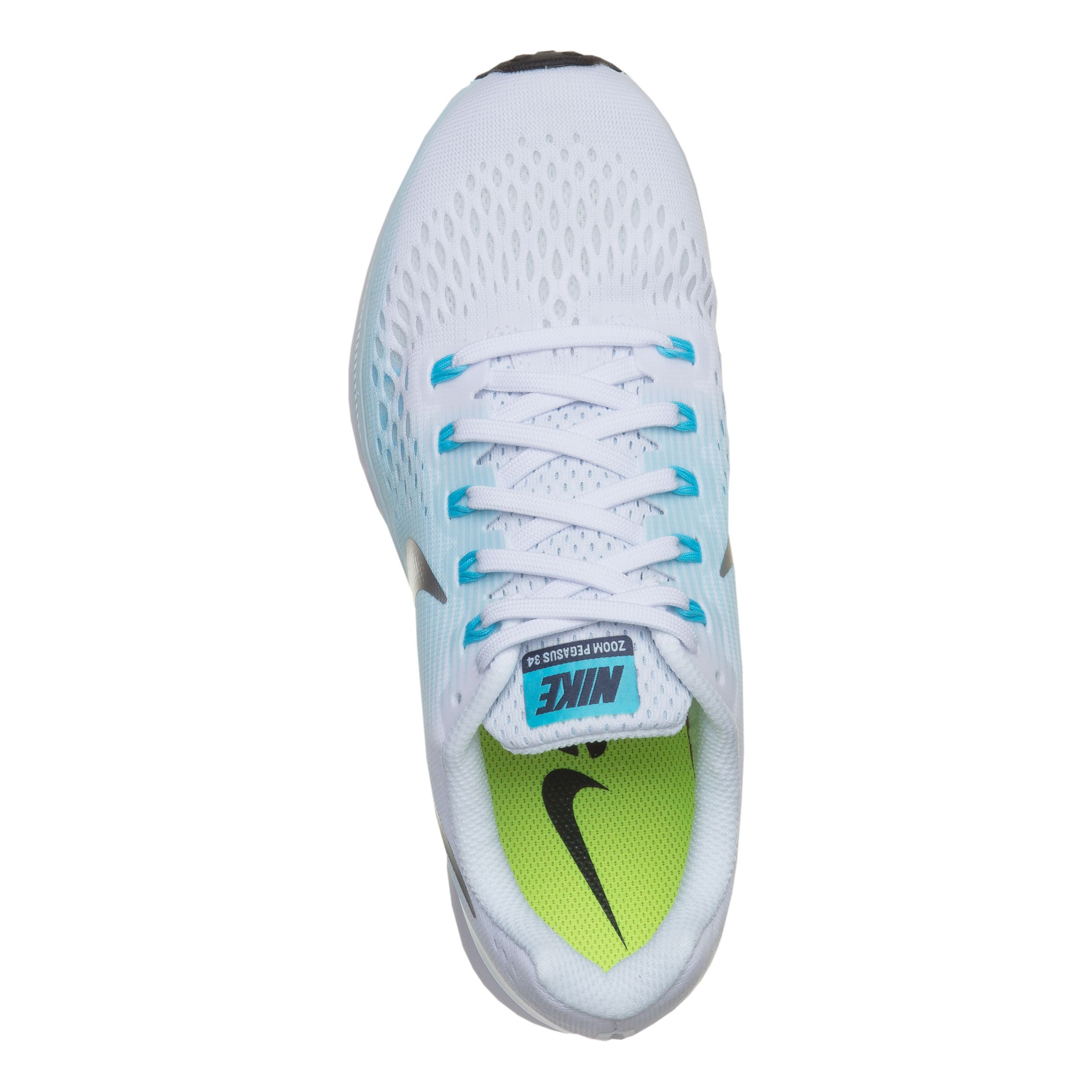 Nike Air Zoom Pegasus 34 Neutralschuh Damen WeiB Turkis online kaufen Running Point AT